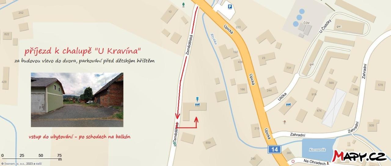 Chalupa U Kravina Rtyne v Podkrkonosi Extérieur photo